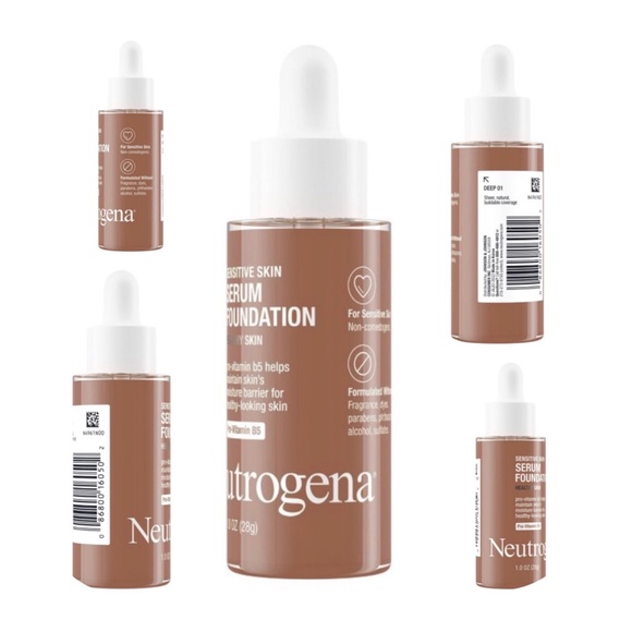 Neutrogena Healthy Skin Sensitive Skin Serum Foundation in Deep 01 - Picture 3 of 4